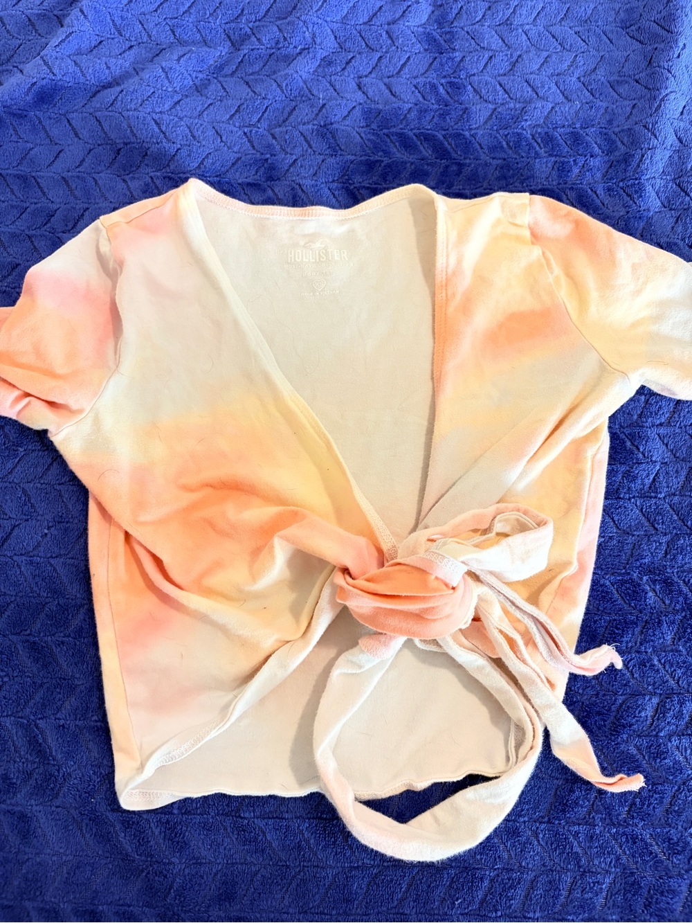 Hollister wrap top🎀🩵